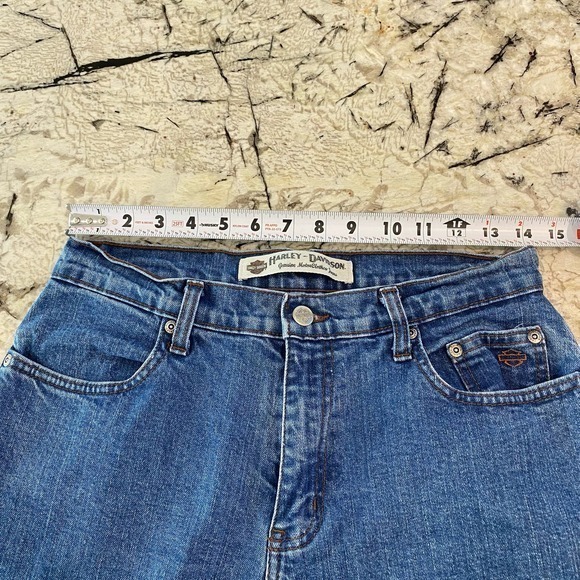 Vintage Harley Davidson Straight Leg Women’s Jeans size 6 - Picture 12 of 13